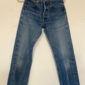 Levi's 501 Men's Straight Blue Jeans
